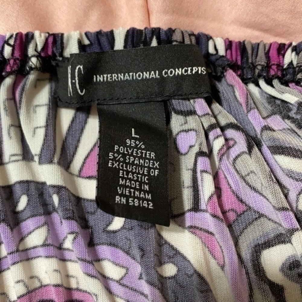 INC International Concepts Women Purple Casual - Picture 8 of 11